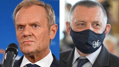 Donald Tusk komentuje sprawę Mariana Banasia. "Polityczny świadek koronny"