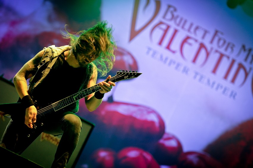 Ursynalia 2013: Bullet for My Valentine (fot. Artur Rawicz/Onet)