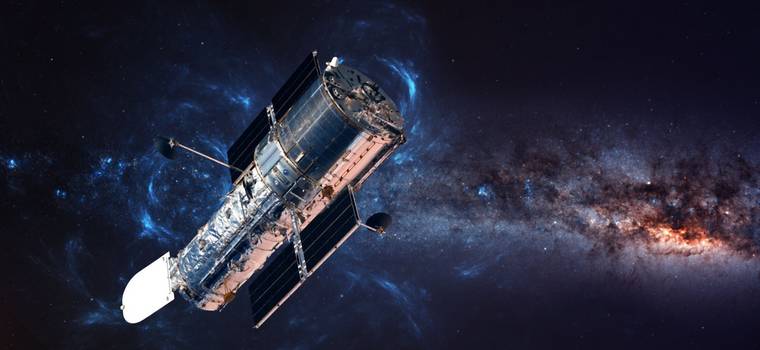 Kosmiczny Teleskop Hubble'a uchwycił dwie nakładające się galaktyki spiralne