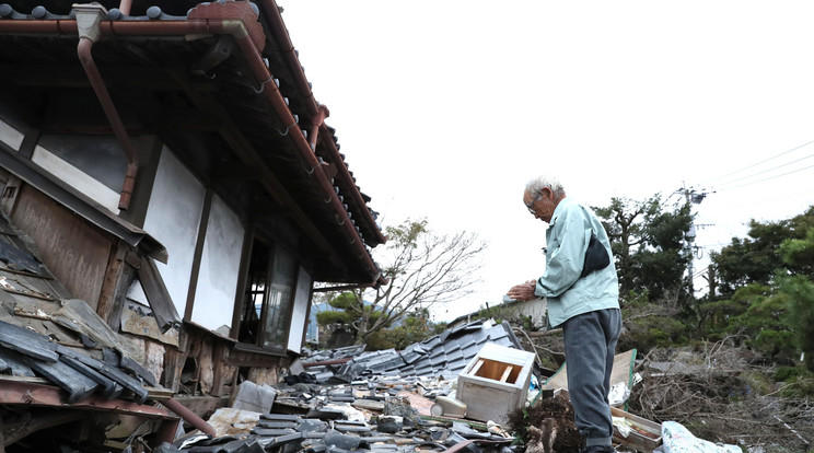 Idén többször puszított már földrengés Japánban / Fotó: AFP