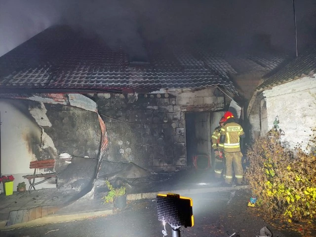Tragiczny pożar w Nieskurzowie. Zginęła cała rodzina