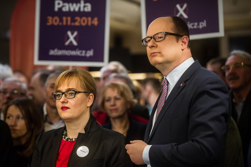 Magdalena i Paweł Adamowicz