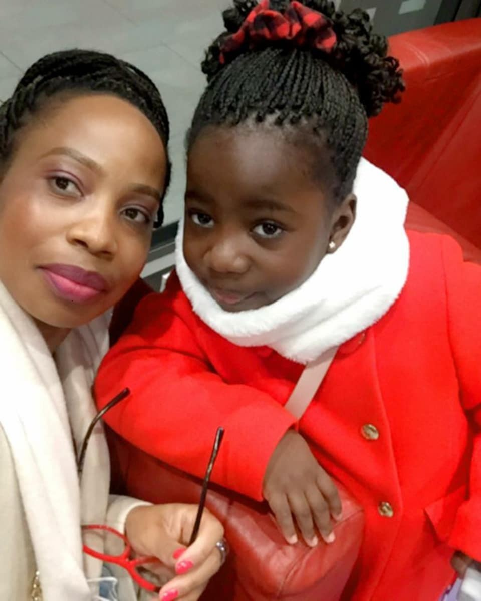 Gidi Gidi's  wife and daughter Marie- Rose