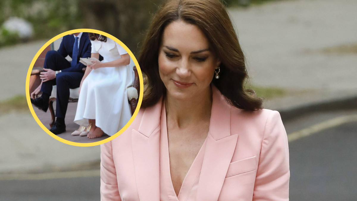 Zwróciła uwagę na stopy księżnej Kate. W komentarzach dyskusja
