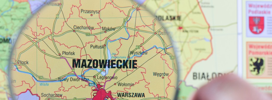 Obecne województwo mazowieckie może przejść do historii z końcem 2020 roku