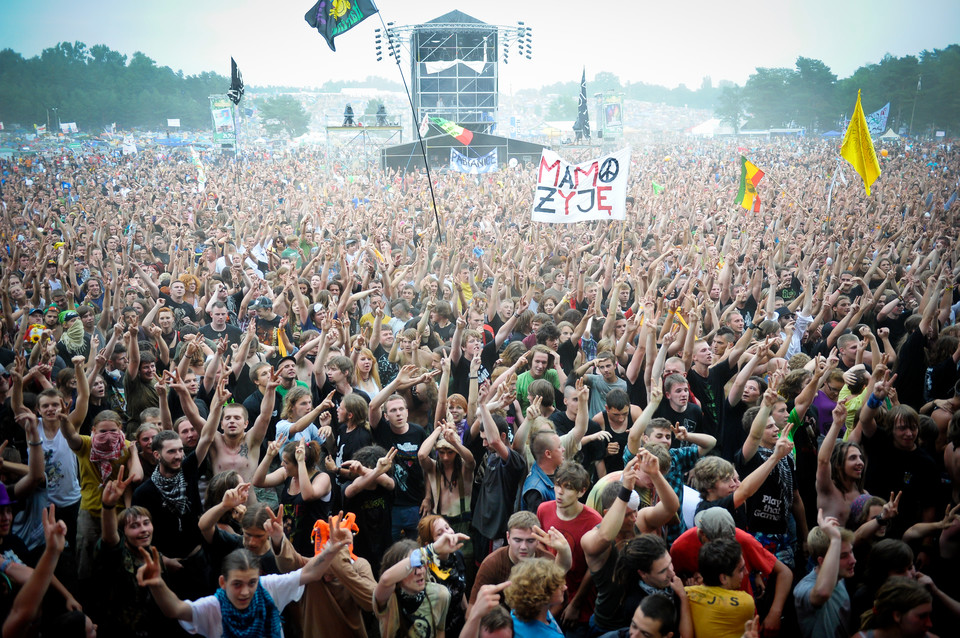 Raggafaya na przystanku Woodstock (fot. Artur Rawicz/wosp.org)