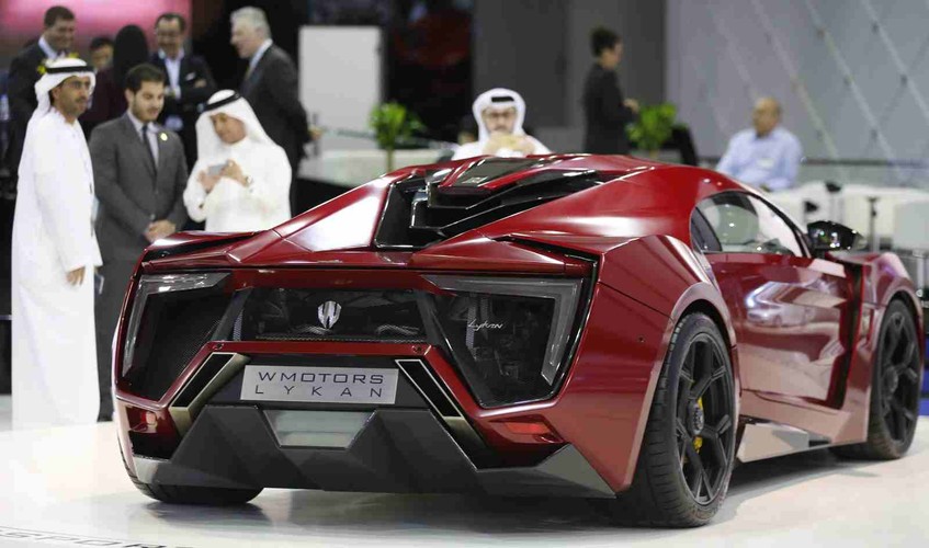 Dubai International Motor Show: W Motors Lykan Hypersport  EPA/ALI HAIDER Dostawca: PAP/EPA.