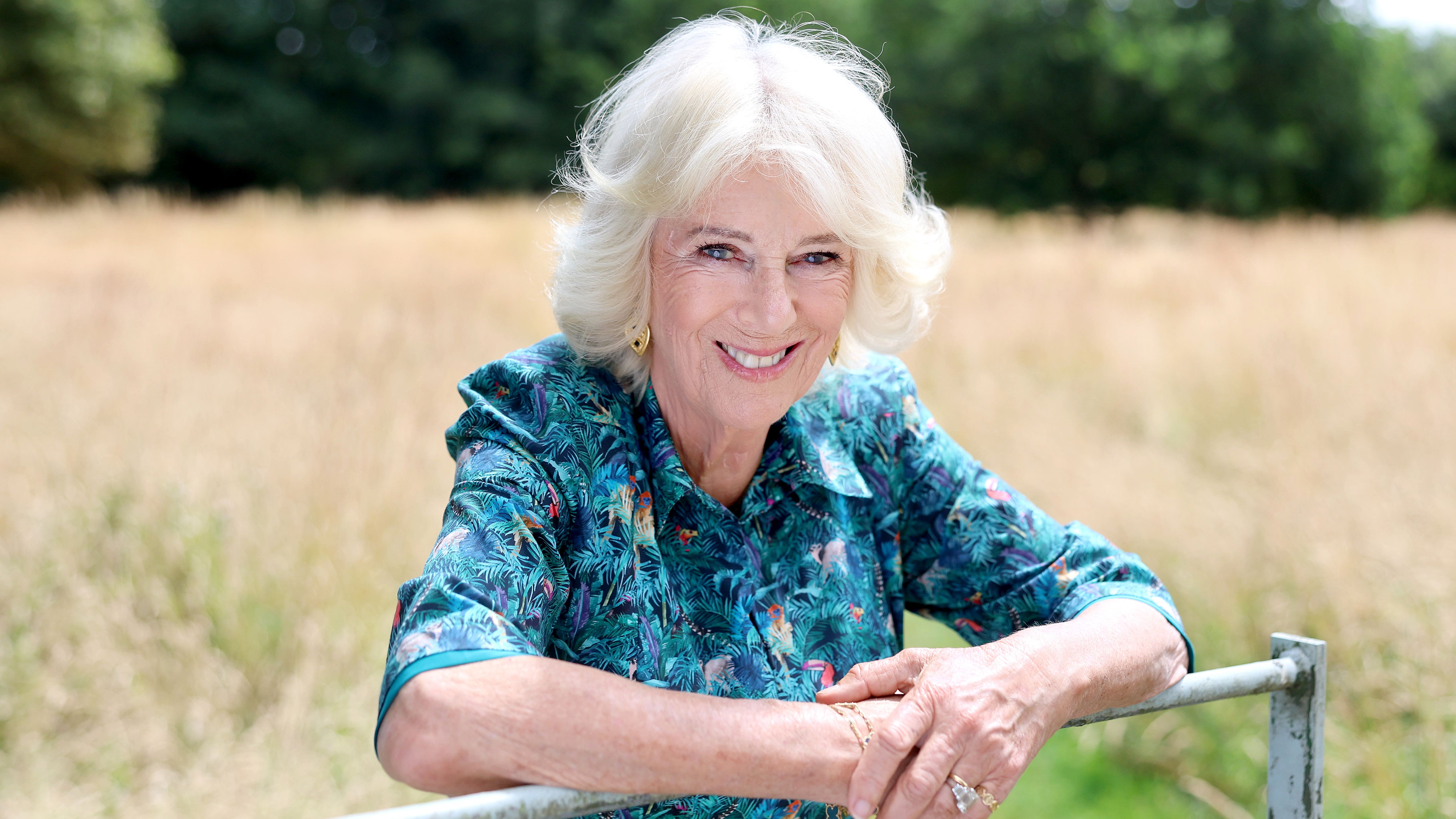 Queen Camilla pictured in new photo released to mark birthday