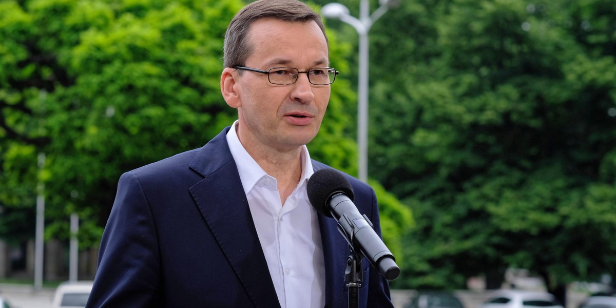 Premier Mateusz Morawiecki