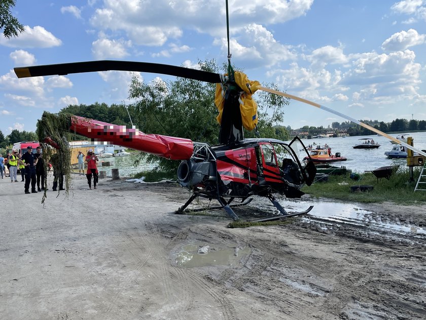 Wypadek śmigłowca w Mikołajkach. Nowe fakty