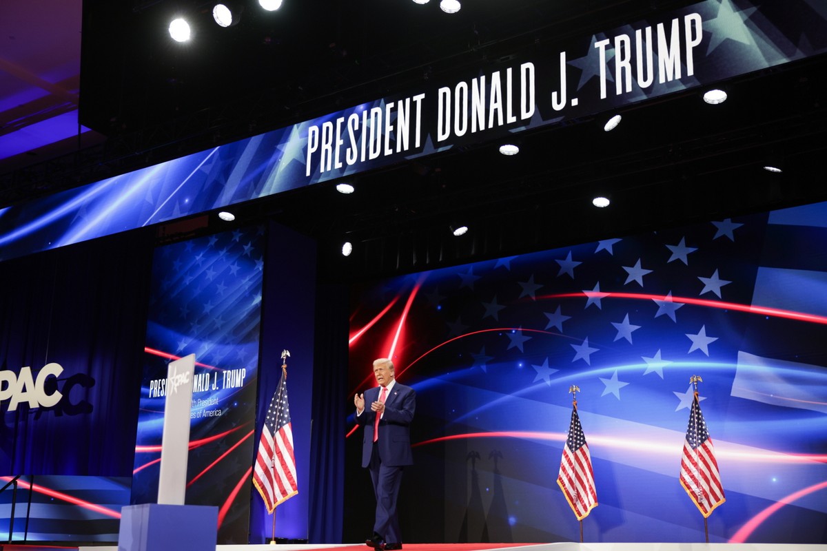 Donald Trump na konferencji CPAC
