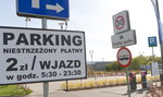 Płatny parking przy Termach Maltańskich