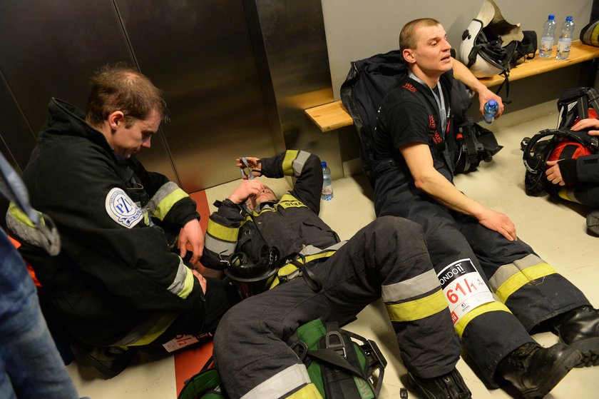 Mistrzostwa Polski strażaków w towerrunningu