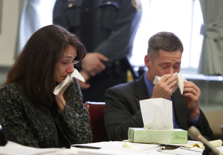 Srce im se slomilo: Elizabet i Šon Kaning često su u sudnici zajedno plakali