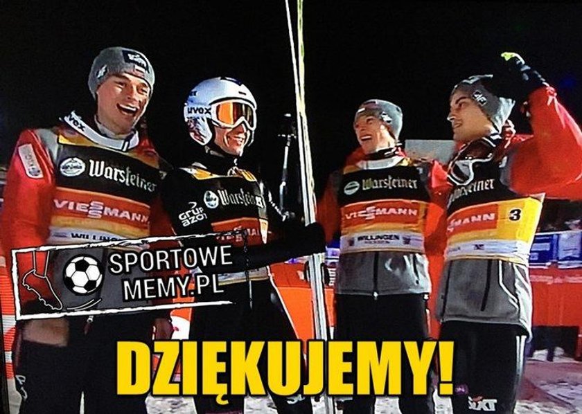 MEMY po konkursie drużynowym w Willingen. Można się uśmiać!