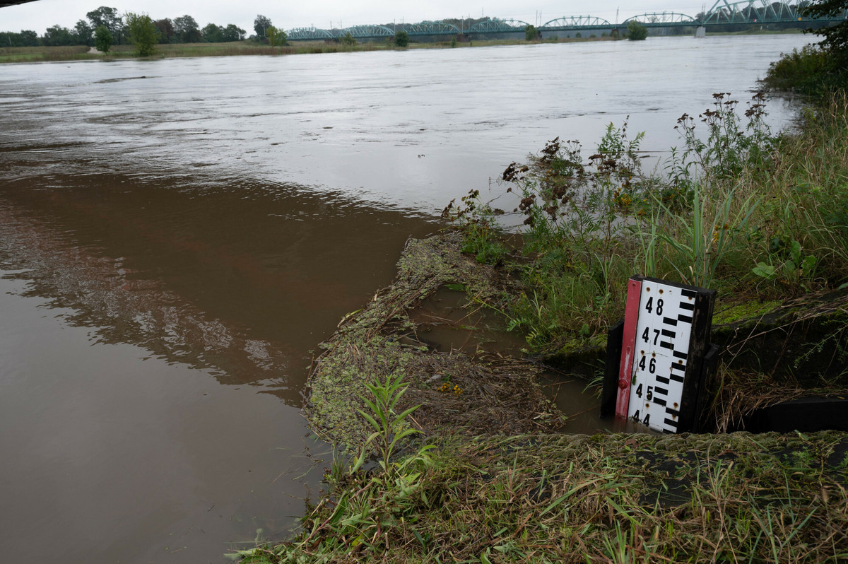 Sytuacja na rzekach we wtorek rano. Stany alarmowe przekroczone w 76 miejscach