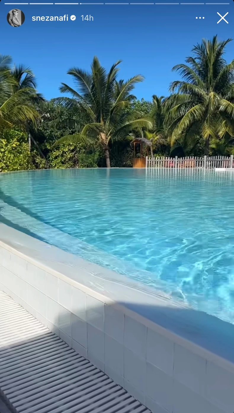 Snežana na luksuznom putovanju