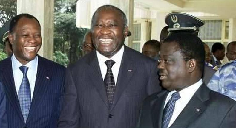 Les 3 grands de la politique ivoirienne