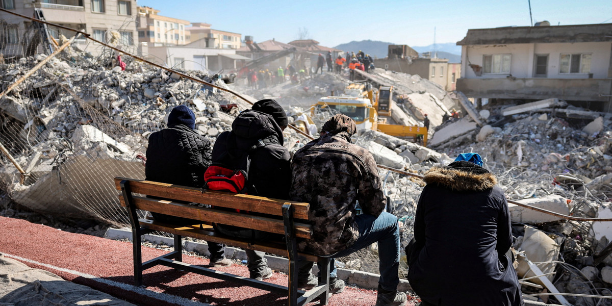 Trzęsienie ziemi w Turcji. Nurdagi w południowo-wschodniej Turcji, 13 lutego 2023 r.