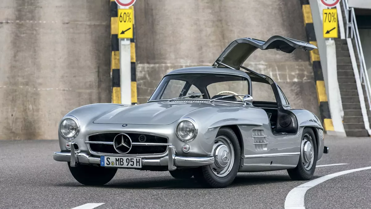 Mercedes 300SL - klasyk niepowtarzalny