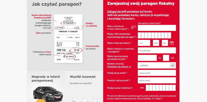 Miliony zgłoszeń w loterii paragonowej!