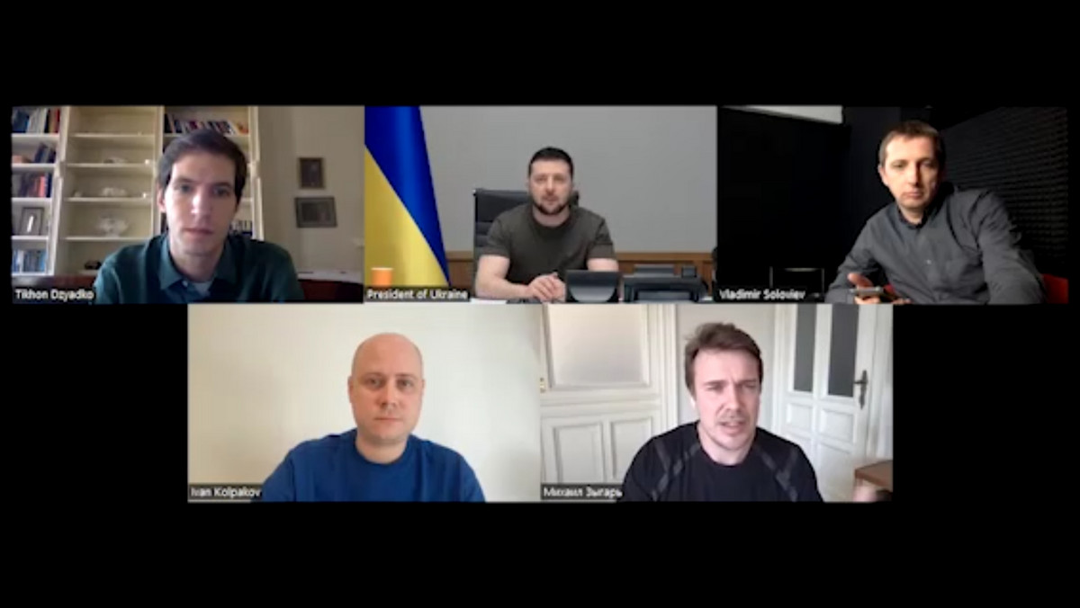 Wojna Rosja - Ukraina. Zełenski o propozycji Kaczyńskiego: nie rozumiem jej w pełni 