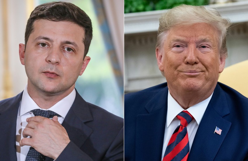 Volodimir Zelenski i Donald Tramp 