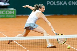 Roberta Vinci i Alexandra Cadantu w ćwierćfinale turnieju w Katowicach