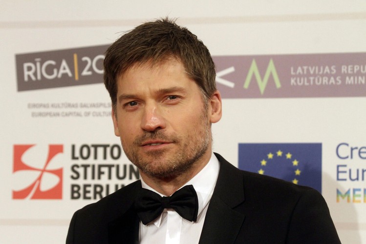Nikolaj Coster-Waldau na gali Europejskich Nagród Filmowych w Rydze
