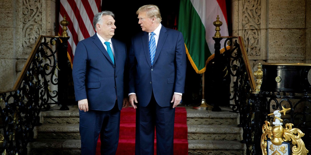 Viktor Orbán i Donald Trump