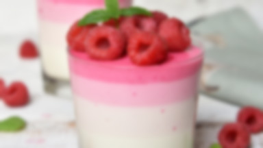 Lekka pianka malinowo-jogurtowa