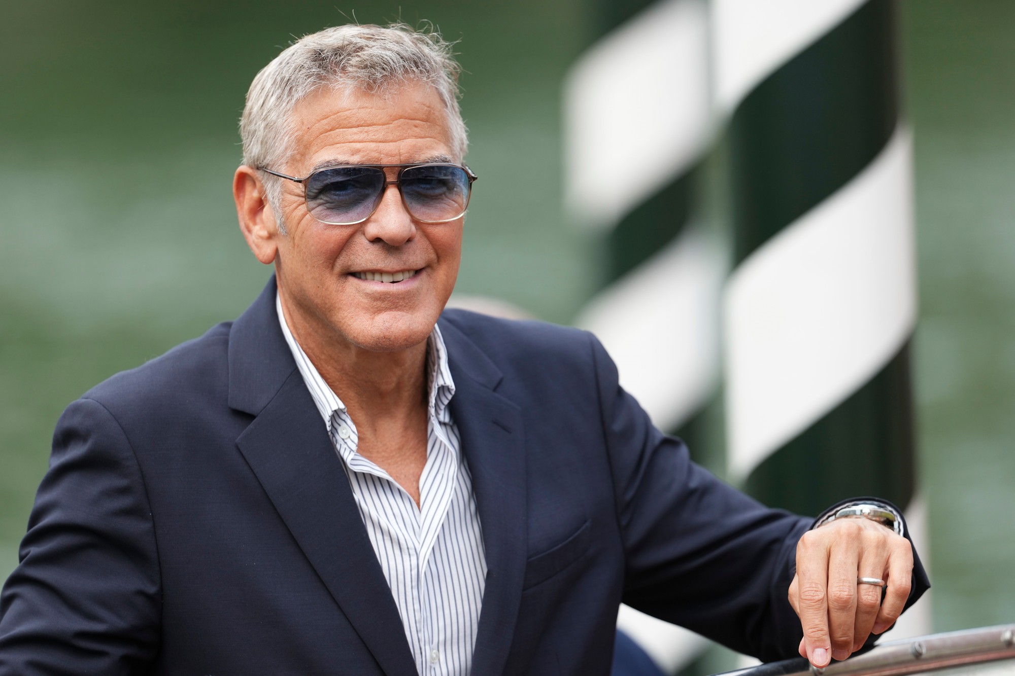 Benátsky filmový festival- herec George Clooney.