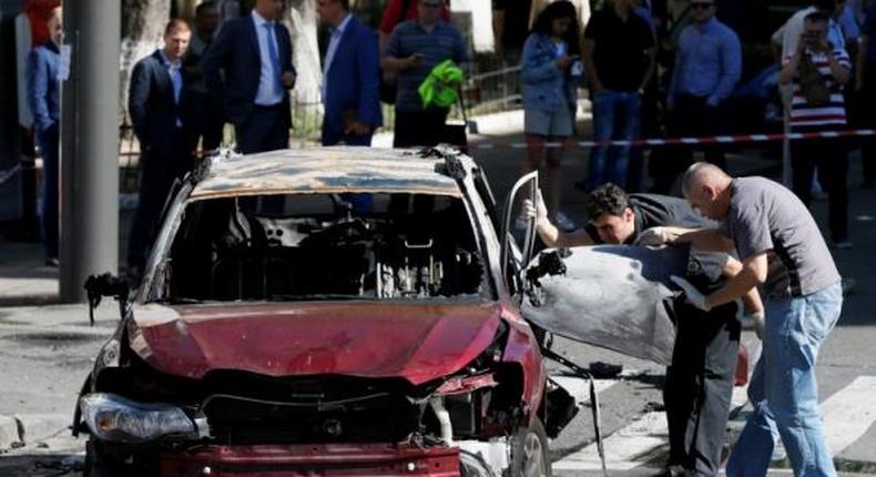 Prominent journalist killed in car bomb in Kiev