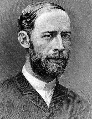 Heinrich Rudolf Hertz. fot. Wikimedia Commons.