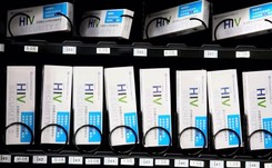 Świetny pomysł: automat z testami na obecność wirusa HIV