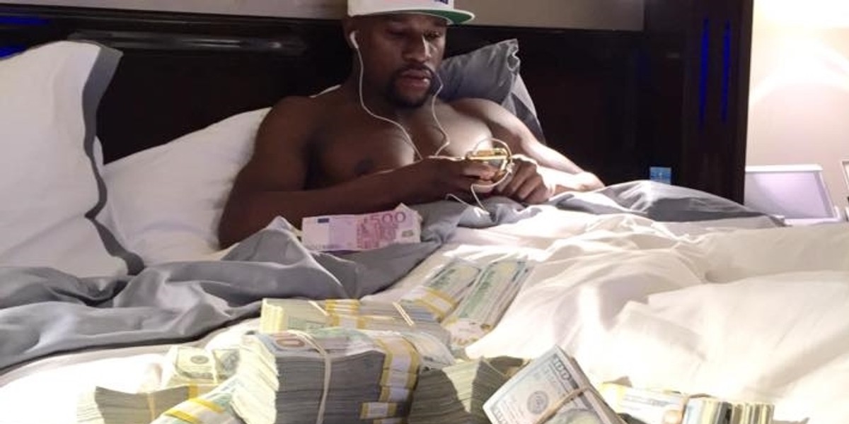 Floyd Mayweather Jr. wygrał fortunę u bukmachera!