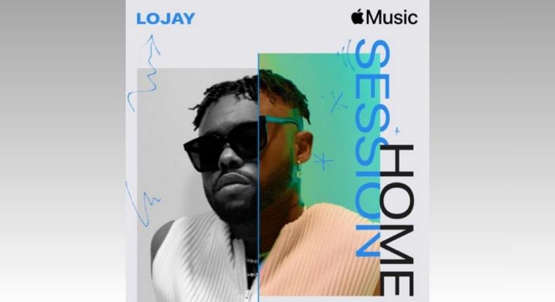 Apple Music home session features Afrobeats star Lojay