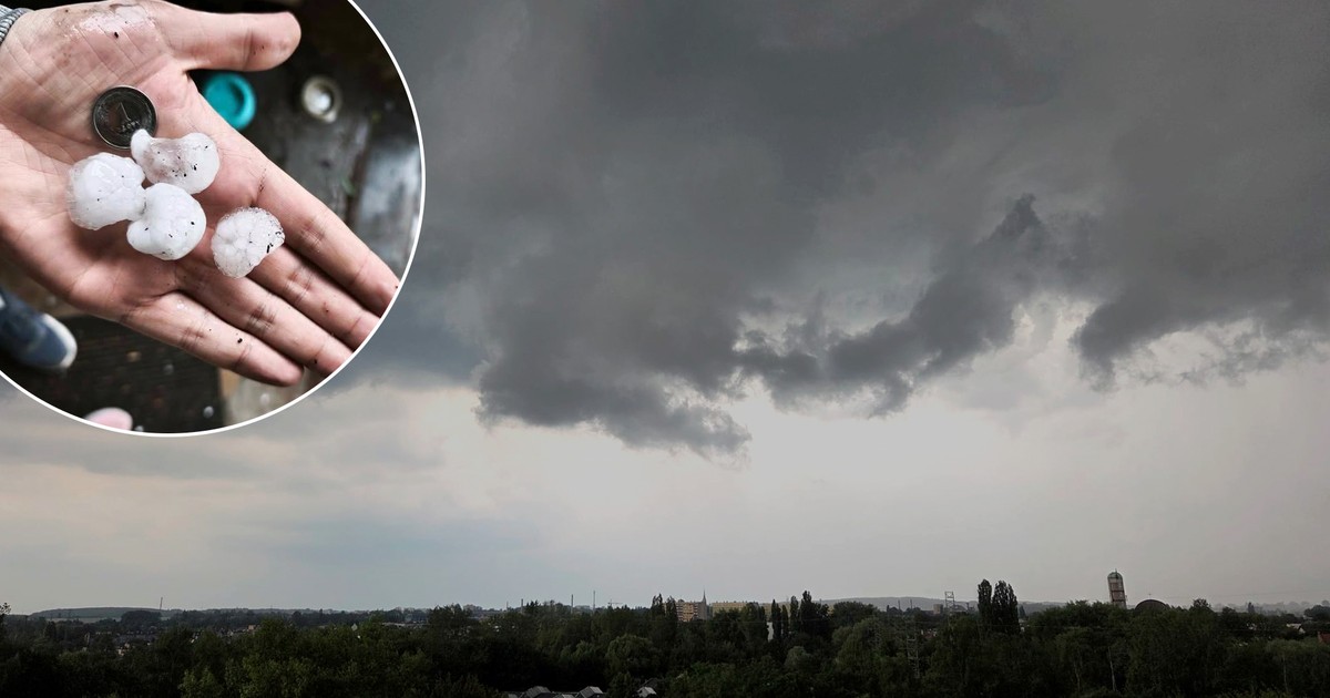 Burze, ulewy i totalne gradobicie na Śląsku. Zrobiło się biało jak w zimie