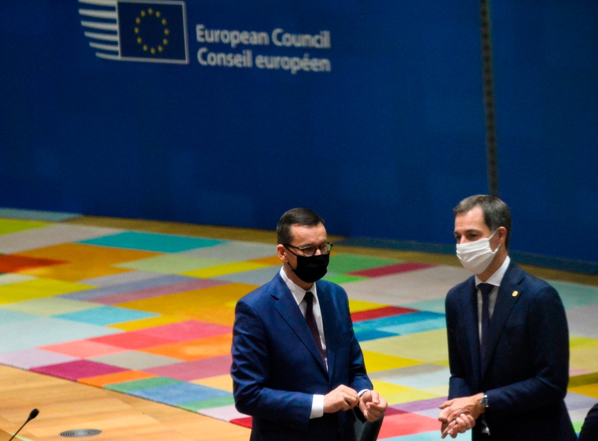 Matuesz Morawiecki w Brukseli