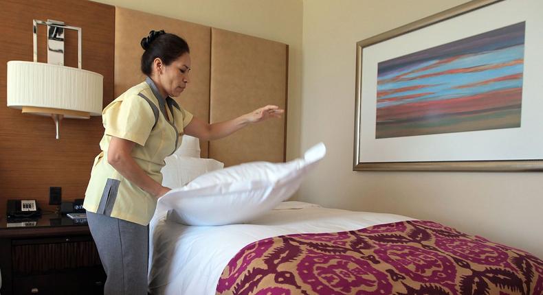 hotel maid