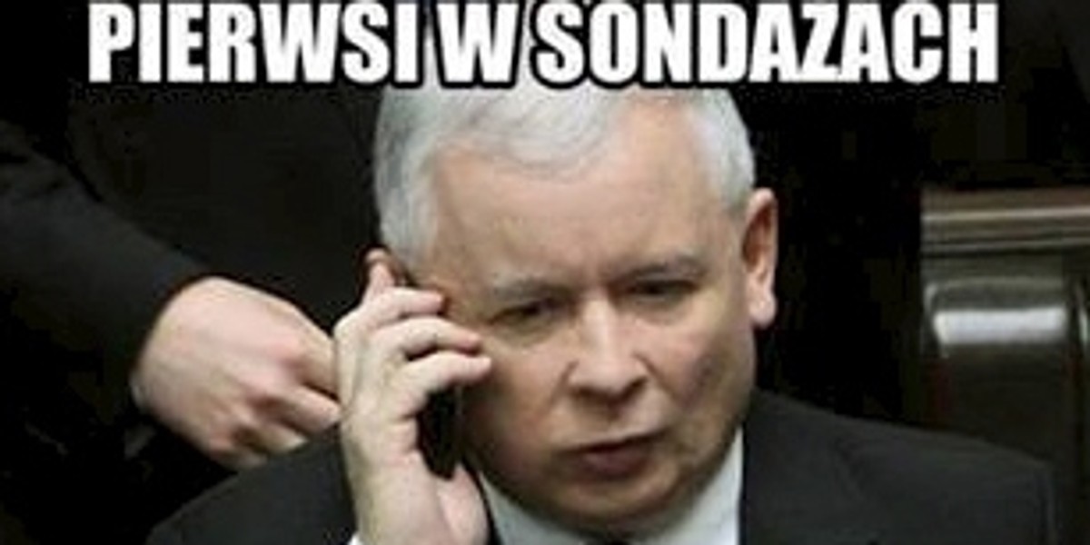 Jarosław Kaczyński i Adam Hofman