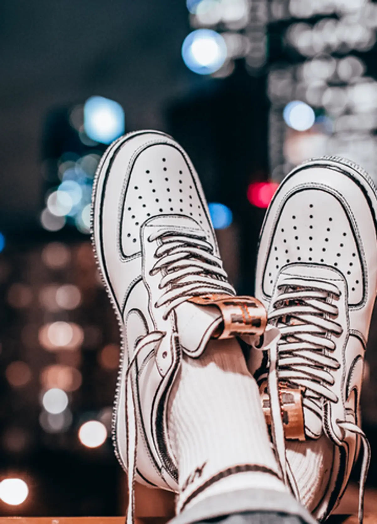 Buty AF1 Cartoon Custom x off white - Noizz