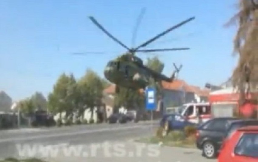 Transport povređenog pilota