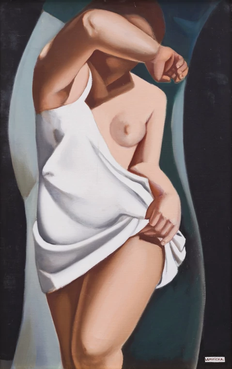 Tamara Łempicka, "Modelka II" (ok. 1957)