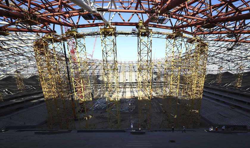 Samara Arena stadion budowa Rosja mundial