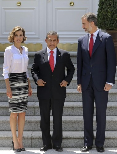 Królowa Letizia i król Filip VI