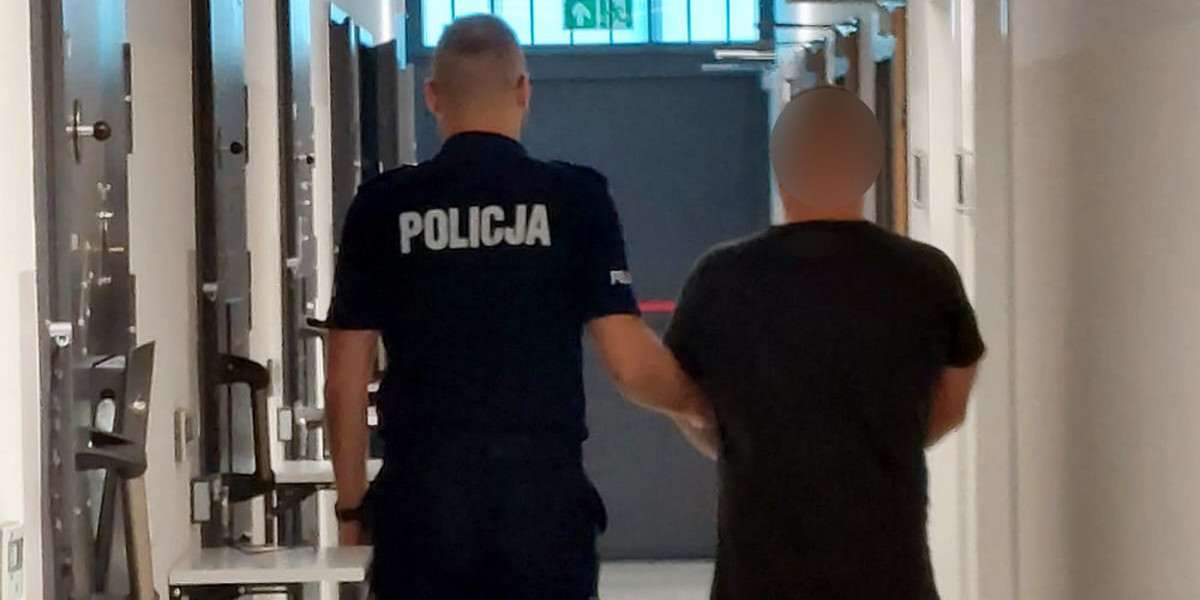 Zatrzymanie poszukiwanego 46-latka i znalezienie narkotyków w Mińsku Mazowieckim
