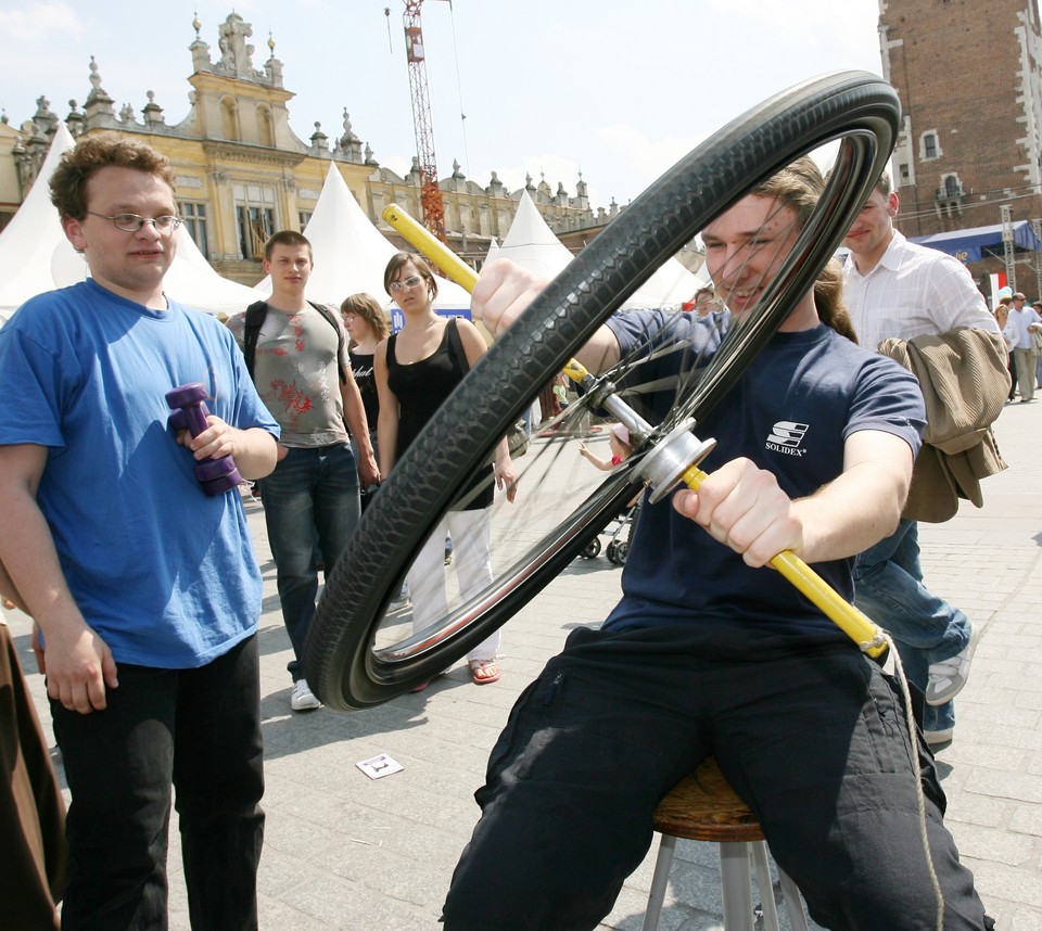 KRAKÓW RYNEK FESTIWAL NAUKI