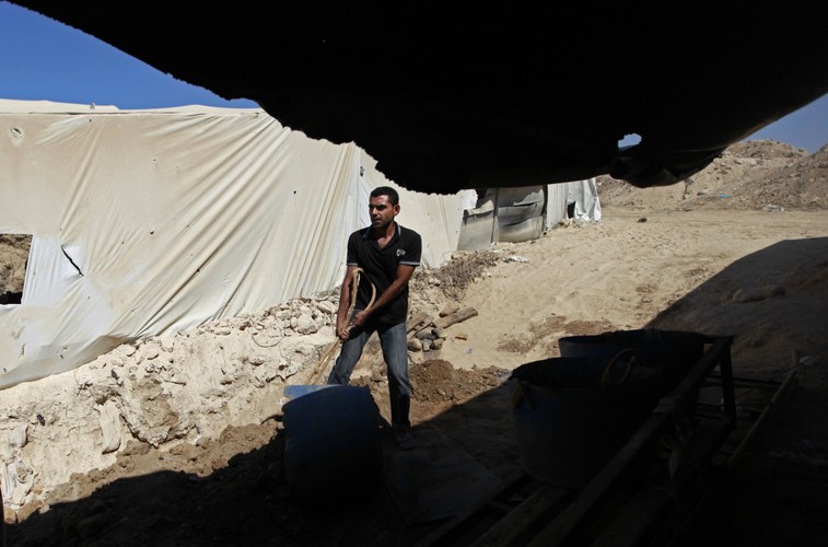 Strefa Gazy - Egipt. Podziemne tunele przemytników