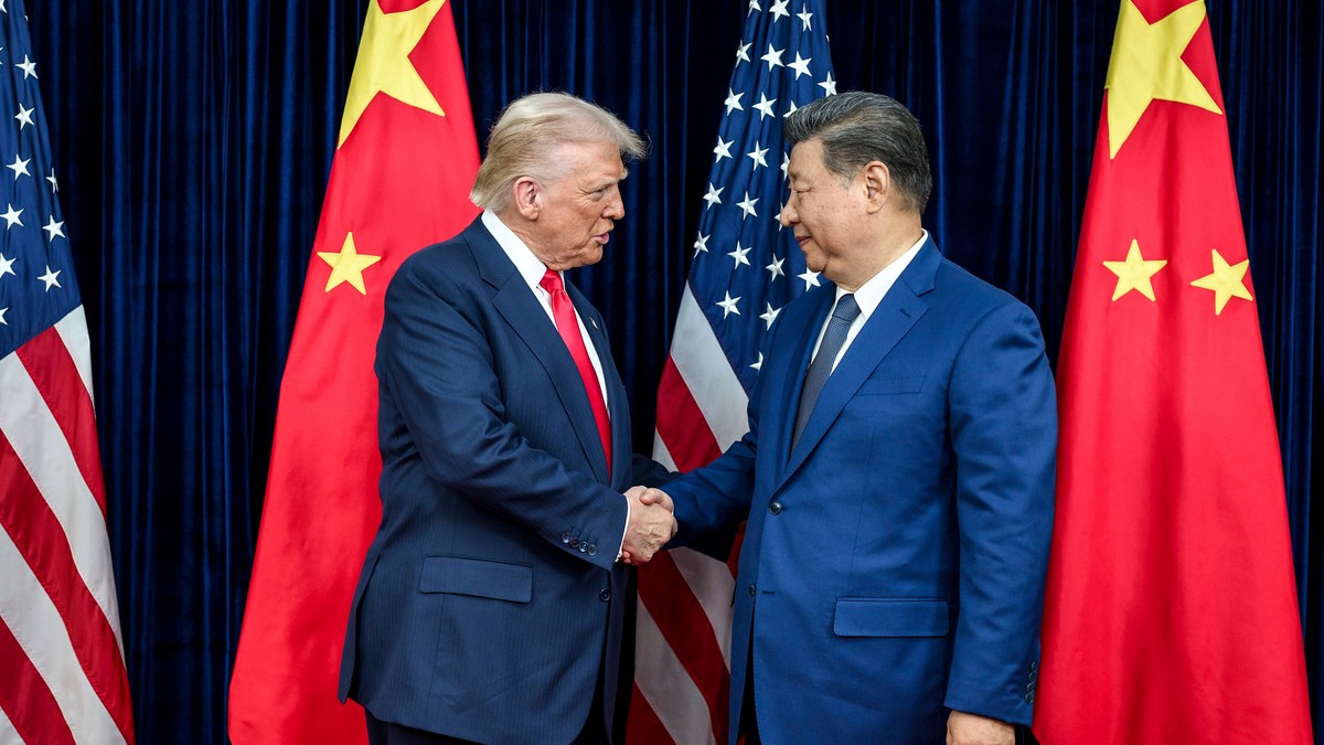 Donald Tramp i Si Đinping u oktobru 2025.